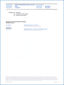 ABS美國船級社檢驗(yàn)證書3